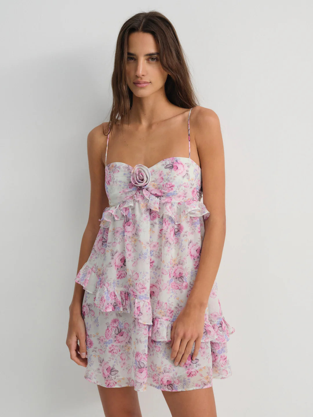 knee length dresses for ladies FOR LOVE & LEMONS Ariana Mini Dress
