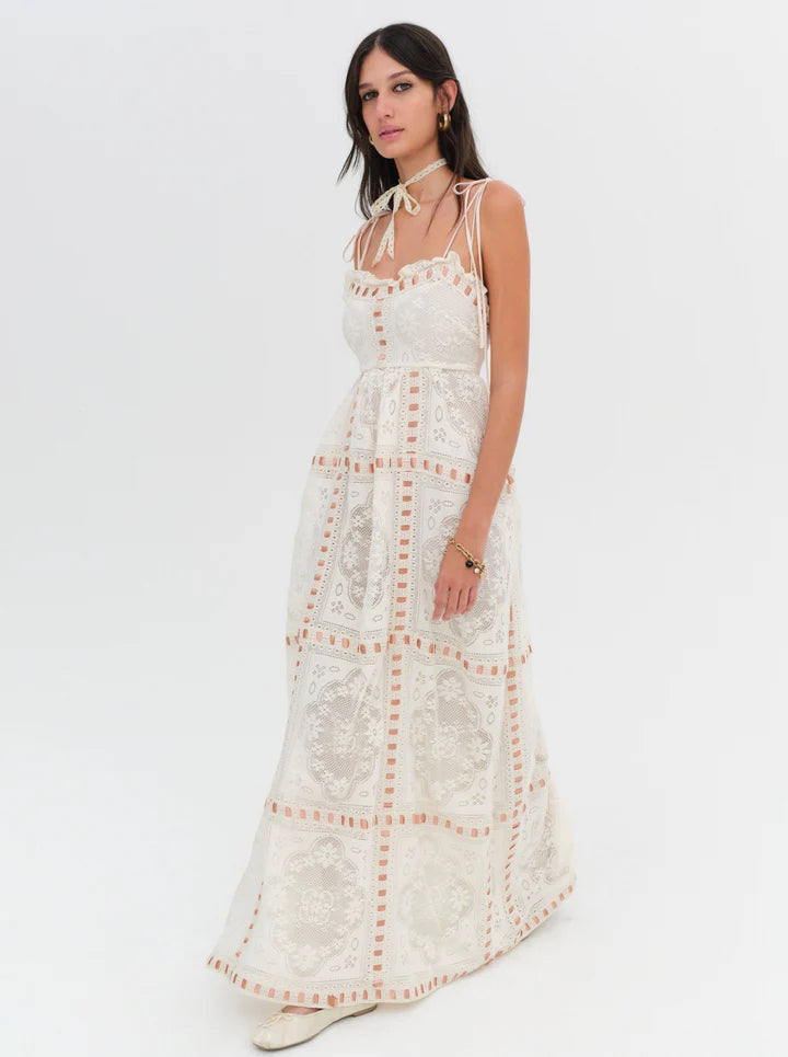 FOR LOVE & LEMONS Charlotte Maxi Dress FOR LOVE & LEMONS Charlotte Maxi Dress