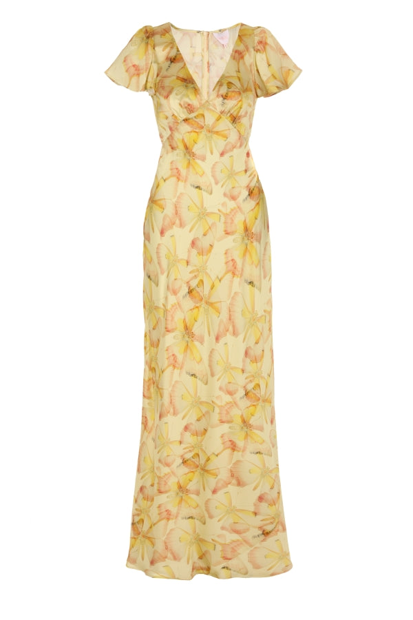 SELKIE The Sunshine Flight Flutter Slip Dress