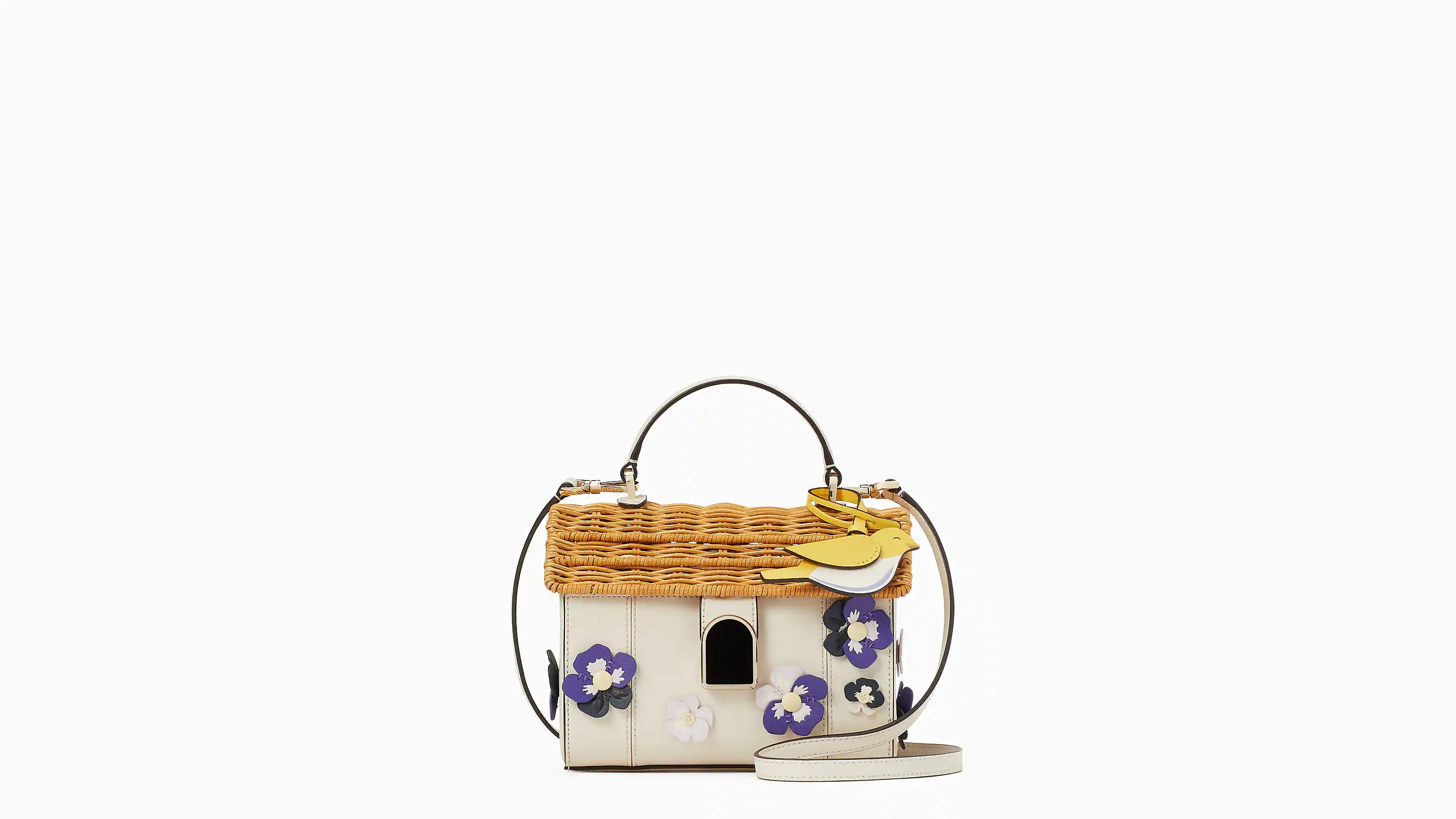 KATE SPADE Wild Petal Bird House Crossbody – Lusso Di Luna Boutique KATE SPADE Wild Petal Bird House Crossbody – Lusso Di Luna Boutique