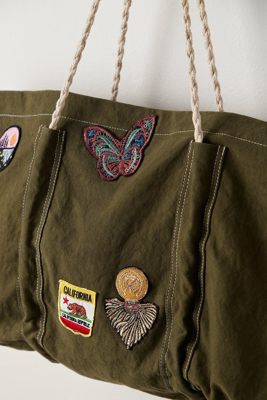 FREE PEOPLE Been There Badge Tote Bag