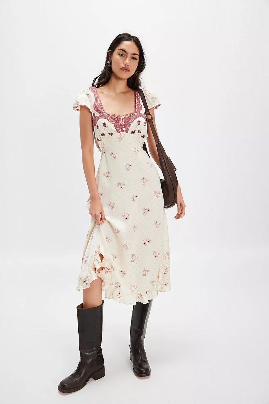 FREE PEOPLE Haven Midi Slip Embroidered Dress Lusso Di Luna Boutique FREE PEOPLE Haven Midi Slip Embroidered Dress Lusso Di Luna Boutique