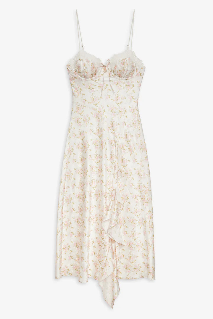 FOR LOVE & LEMONS Chania Midi Dress