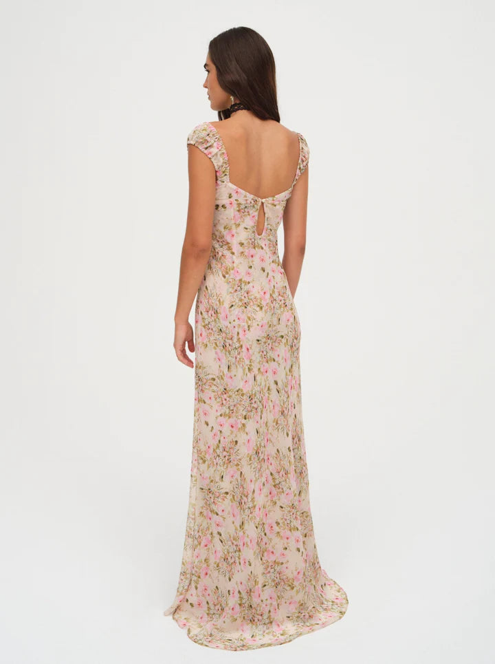 FOR LOVE & LEMONS Emmaline Maxi Floral Dress