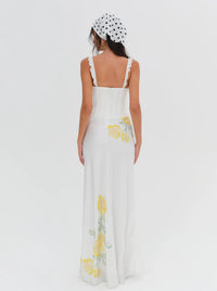 For Love & Lemons Millie Maxi Floral Dress XS