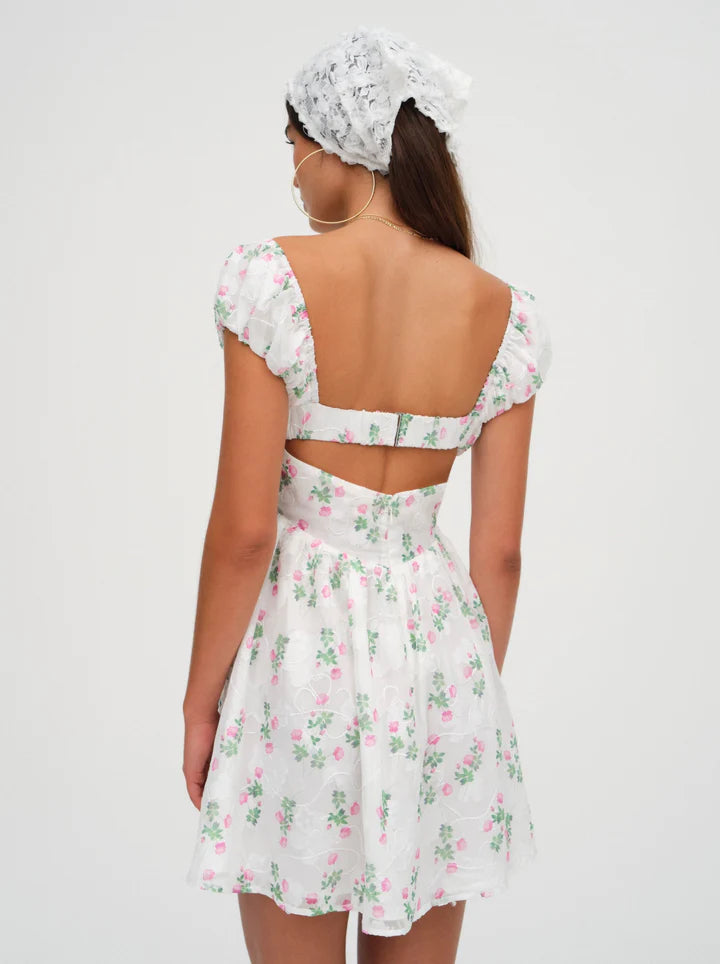 FOR LOVE & LEMONS Remi Floral Mini Dress