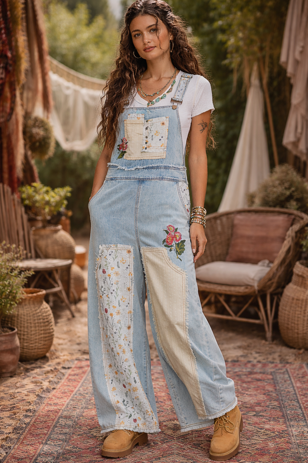 green emerald velvet dress chouyatou Women's Boho Floral Embroidery Denim Overall Dress A-Line Tie  Knot Back Midi Long Jean Jumper Dress (X-Small, Blue) at Amazon Women's  Clothing store main image 0
