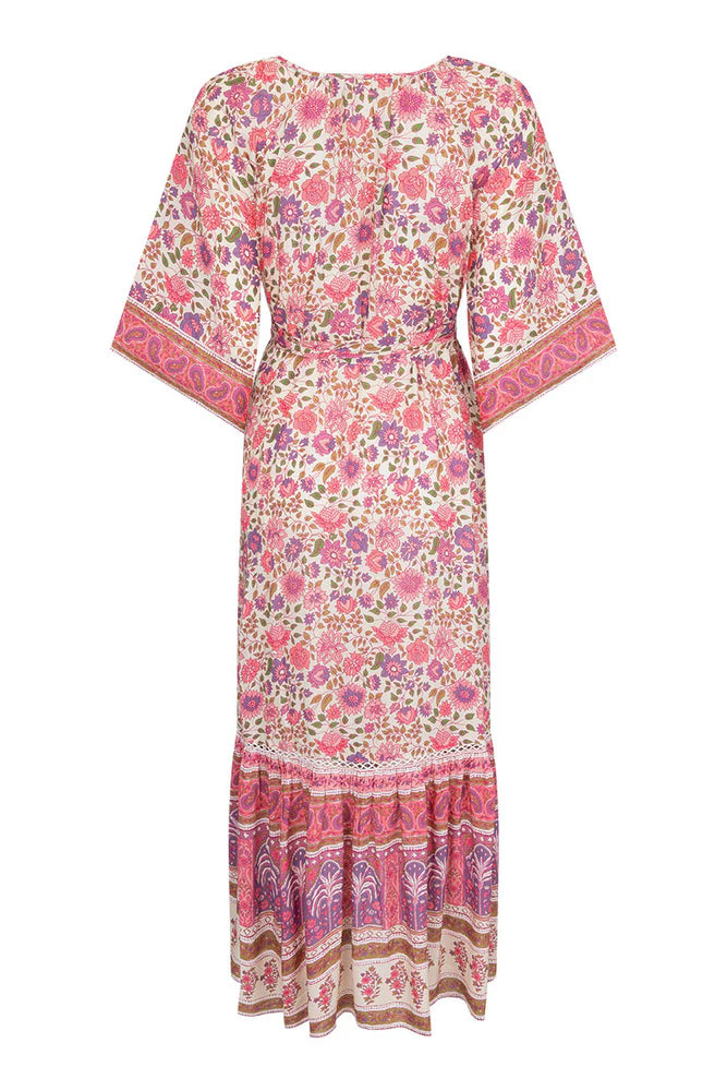 SPELL Elysian Gown In Petunia XS SPELL Elysian Gown In Petunia XS