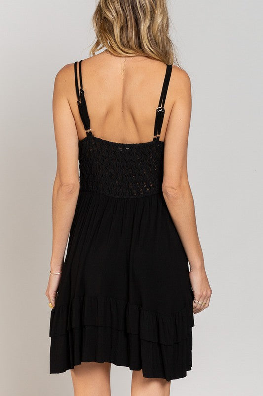 POL Good Vibes Babydoll Dress Lusso Di Luna Boutique POL Good Vibes Babydoll Dress Lusso Di Luna Boutique
