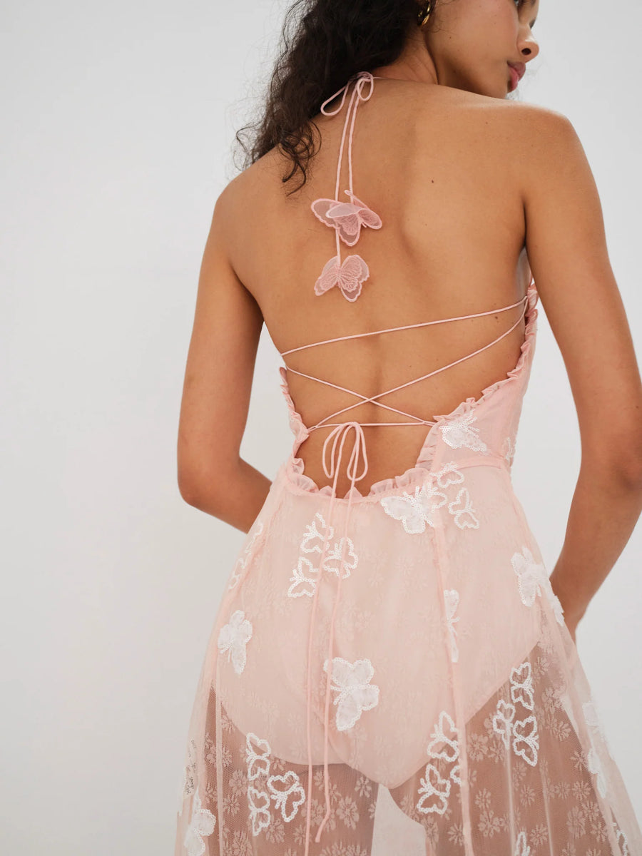 For love and lemons butterfly dress best sale