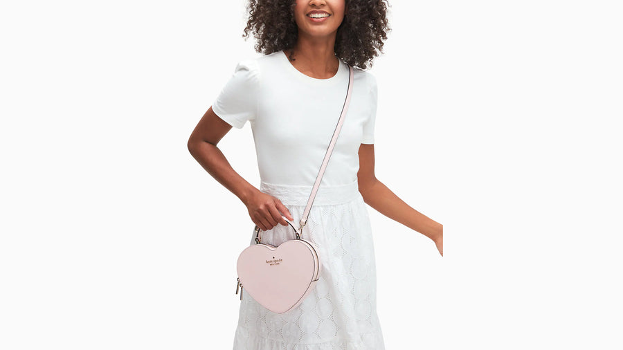 Kate spade love shack heart purse sale