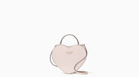 kate spade new york Love Shack Heart Purse Crossbody Handbag, Chalk Pink,  S: : Fashion